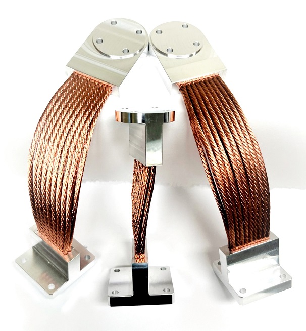 TAI thermal straps hybrid copper aluminum thermal straps