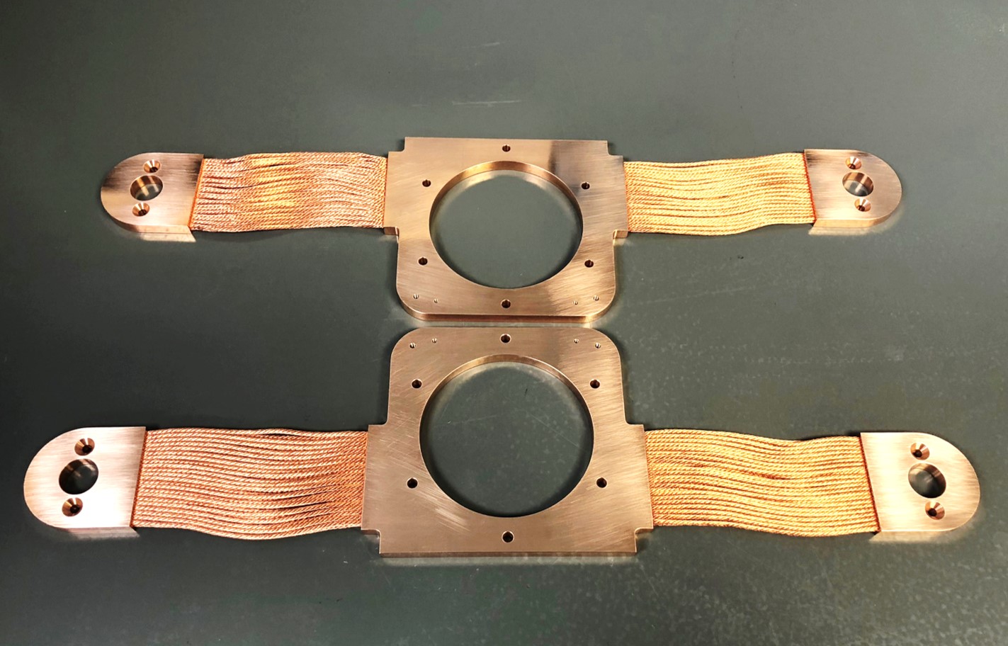 TAI thermal straps janis cryocooler straps
